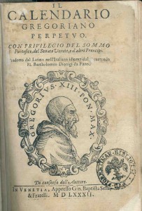 calendario gregoriano